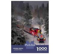 Puzzle Per Adulti Da 1000 Pezzi Christmas Train Ride-2 Puzzle Per Adulti Giochi Divertenti Difficile Difficile Compleanno E Regali Unici 70x50cm/1000pcs