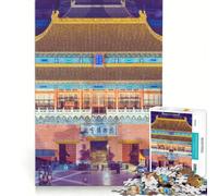 Puzzle per adulti da 1000 pezzi, Città Imperiale di Pechino, Gioco Impossibile, Divertimento da fare in casa, Regalo di Natale e compleanno 38x52cm