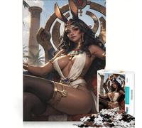 Puzzle per adulti da 1000 pezzi Cleopatra Regina dei Dolci, gioco educativo, stimolante da completare, compleanni e altre occasioni 50x75cm