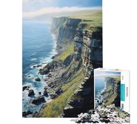 Puzzle per adulti da 1000 pezzi Cliff Edge giocattolo avvincente per coltivare la pazienza divertente educativo regalo di compleanno (dimensioni 38x26cm)