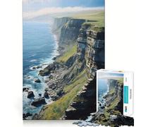 Puzzle per adulti da 1000 pezzi Cliff Edge Sharp Edge Game,gioco di abilità mentale,divertente e rilassante,ideale come regalo di Natale (38x26cm)