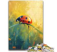 Puzzle per adulti da 1000 pezzi Coccinella a sette macchie per bambini dai 14 anni in su, interessanti regali per ridurre lo stress per amici e familiari, 50x75cm