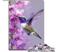 Puzzle per adulti da 1000 pezzi Colibrì, gioco intellettuale giocattolo che rafforza l'amore tra coppie dai 14 anni in su (dimensioni 50x75cm)
