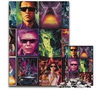 Puzzle per adulti da 1000 pezzi, collage di poster di film, puzzle in legno, giocattoli educativi per l'apprendimento, ideali come regali per tutta la famiglia dai 14 anni in su, 50x75cm