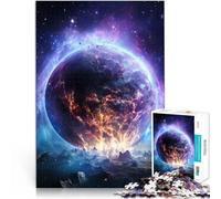 Puzzle per adulti da 1000 pezzi “Collasso Cosmico” Fatto di legno，Adatto a partire dai 14 anni Gara di velocità a mano Regalo divertente per la famiglia。misurare：50x75cm/19.68x29.52pollice