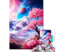 Puzzle per adulti da 1000 pezzi colore blu intenso ideale per stimolare la mente Un'opera d'arte rilassante gioco per ragazzi dai 14 anni in su 50x75cm