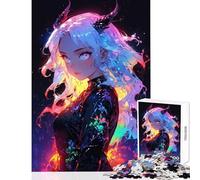 Puzzle per adulti da 1000 pezzi colori celesti giocattoli antistress regali per donne e uomini gioco educativo impegnativo da completare dimensioni 38x52cm