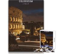 Puzzle per adulti da 1000 pezzi, Colosseo, giocattolo, gioco intellettuale, un'opera d'arte, giocattolo educativo, dimensioni 38x26cm