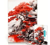 Puzzle per adulti da 1000 pezzi con albero di sangue e incastro perfetto,gioco di concentrazione, momenti di relax o compleanno 38x26cm