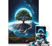 Puzzle per adulti da 1000 pezzi con albero marziano gioco educativo stimolante da completare compleanni e altre occasioni 38x26cm