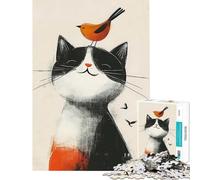 Puzzle per adulti da 1000 pezzi con animali e tema amicizia Un gioco avvincente per coltivare la pazienza ideale per tutta la famiglia e migliorare la memoria Un'ottima idea regalo (75x50cm)