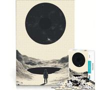 Puzzle per adulti da 1000 pezzi con astronauta e buco nero, ispirato al film Interstellar Black Hole, giocattolo antistress, ideale per l'interazione genitore-figlio, compleanni