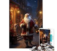 Puzzle per adulti da 1000 pezzi con Babbo Natale e la vigilia di Natale Un gioco avvincente per coltivare la pazienza ideale per tutta la famiglia perfetto come decorazione o regalo divertente