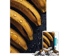 Puzzle per adulti da 1000 pezzi con banane gialle fresche gioco educativo e stimolante ideale per il relax e il miglioramento della memoria perfetto come regalo di compleanno (dimensioni 38x52cm)