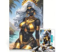 Puzzle per adulti da 1000 pezzi con Cleopatra sexy gioco interattivo difficile e stimolante ideale come regalo per tutta la famiglia 50x75cm