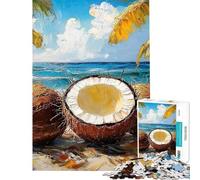 Puzzle per adulti da 1000 pezzi con cocco natura e oceani Puzzle per ragazzi ideale per passare il tempo in casa durante le vacanze Gioco di sfida unico 50x75cm