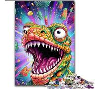 Puzzle per adulti da 1000 pezzi con coccodrilli del Nilo, realizzati in cartone, intrattenimento rilassante, regalo di Natale perfetto e decorazione per la casa, 1000 pezzi(26x38cm)