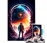 Puzzle per adulti da 1000 pezzi con collisione planetaria difficile e stimolante per analisi e logica ideale come decorazione da parete Adatto a partire dai 14 anni (38x26cm)