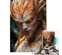 Puzzle per adulti da 1000 pezzi con creature fantastiche decorazione murale gioco per famiglie un'opera d'arte un regalo perfetto per gli appassionati di videogiochi (dimensioni 38x52cm)