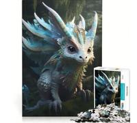 Puzzle per adulti da 1000 pezzi con creature fantastiche e mitologiche gioco divertente gara di velocità manuale collezione d'artista belle arti 38x26cm