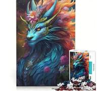 Puzzle per adulti da 1000 pezzi con creature fantastiche mitologiche gioco pratico difficile e stimolante ideale come regalo per tutta la famiglia 50x75cm