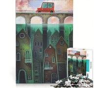 Puzzle per adulti da 1000 pezzi con creature marine giochi per famiglie interazione genitore-figlio lista dei desideri con Babbo Natale 50x75cm