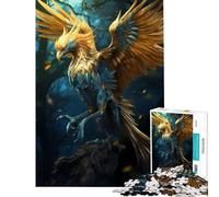 Puzzle per adulti da 1000 pezzi con creature mitologiche e fantastiche giocattolo educativo per l'apprendimento giochi per famiglie regalo di Babbo Natale segreto (dimensioni 38x52cm)