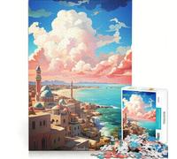 Puzzle per adulti da 1000 pezzi con dipinto ad olio di Alessandria, gioco impossibile, passatempo ideale per le vacanze a casa, compleanno e Natale 38x26cm