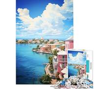 Puzzle per adulti da 1000 pezzi con dipinto ad olio NASSAU Un'opera d'arte da creare un gioco stimolante per tutta la famiglia (50x75cm)
