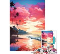Puzzle per adulti da 1000 pezzi con dipinto di MANUEL ANTONIO impegnativo da completare gioco manuale difficile adatto a persone dai 14 anni in su (38x26cm)