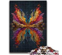Puzzle per adulti da 1000 pezzi con farfalla dipinta a olio, divertimento per tutta la famiglia, ideale come regalo per tutta la famiglia dai 14 anni in su, 50x75cm