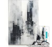 Puzzle per adulti da 1000 pezzi con forme astratte innovative giochi educativi taglio di precisione collezione d'artista belle arti 38x52cm