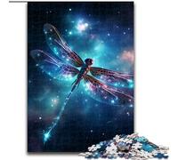 Puzzle per adulti da 1000 pezzi con galassie e libellule, per serate di gioco in famiglia, esperienza visiva stimolante e gratificante (dimensioni: 50x75cm)