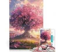 Puzzle per adulti da 1000 pezzi con giardino del tempio gioco rompicapo antistress da aggiungere alla lista dei desideri con Babbo Natale 38x26cm