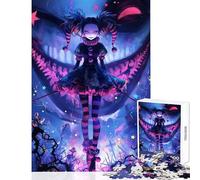 Puzzle per adulti da 1000 pezzi con il giullare pazzo gioco interattivo decorazione perfetta giocattolo educativo adatto per la decorazione della scrivania (38x26cm)