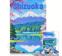 Puzzle per adulti da 1000 pezzi con il Monte Fuji e l'orizzonte sereno Gioco rilassante, divertente e spiritoso, ideale come regalo di compleanno 38x26cm
