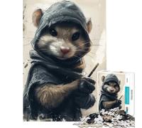 Puzzle per adulti da 1000 pezzi con il signor topo sfida impegnativa da completare gioco rompicapo per ragazzi dai 14 anni in su (50x75cm)