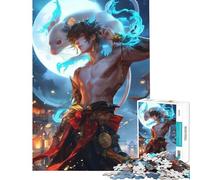 Puzzle per adulti da 1000 pezzi con il simbolo del topo dello zodiaco cinese rompicapo gioco stimolante giocattolo divertente regalo perfetto per le vacanze a casa (dimensioni 50x75cm)