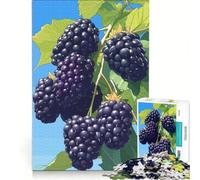 Puzzle per adulti da 1000 pezzi con illustrazione di more sulla vite, gioco impossibile, attività divertenti da fare in casa, regalo di Natale o compleanno 38x52cm