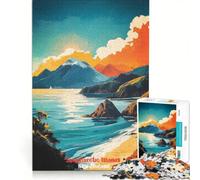 Puzzle per adulti da 1000 pezzi con immagine di isole subantartiche gioco per famiglie rilassante e stimolante idea regalo 50x75cm
