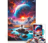 Puzzle per adulti da 1000 pezzi, con incastri profondi, decorazione da parete, stimolante da completare, ideale come regalo per tutta la famiglia 38x52cm