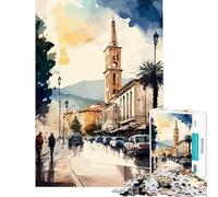 Puzzle per adulti da 1000 pezzi con la capitale della Bulgaria gioco educativo da 1000 pezzi con taglio di precisione e divertimento per tutta la famiglia (50x75cm)