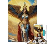 Puzzle per adulti da 1000 pezzi con la dea Iside Divertimento a casa attività rilassante per migliorare la memoria adatto a partire dai 14 anni (38x52cm)