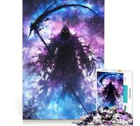 Puzzle per adulti da 1000 pezzi con la galassia e il Tristo Mietitore, gioco per famiglie, analisi e logica, regalo per amici e parenti 50x75cm