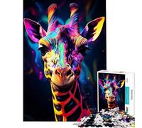 Puzzle per adulti da 1000 pezzi con la giraffa di Borderlands giochi per famiglie sfida per l'intelligenza giocattoli che creano dipendenza ottimi regali un'opera d'arte (dimensioni 75x50cm)
