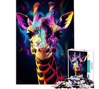 Puzzle per adulti da 1000 pezzi con la giraffa di Borderlands gioco educativo e stimolante ideale per rilassarsi e alleviare lo stress perfetto come regalo di compleanno (dimensioni 38x52cm)