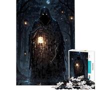 Puzzle per adulti da 1000 pezzi con la Morte nella foresta oscura Gioco rompicapo che sfida l'intelligenza Giocattolo avvincente Ottimo regalo Un'opera d'arte (Dimensioni 38x26cm)