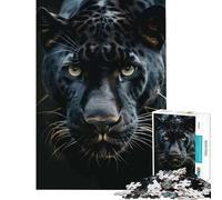 Puzzle per adulti da 1000 pezzi con la pantera nella giungla gioco educativo e stimolante ideale per il relax in famiglia e come regalo di compleanno (dimensioni 38x26cm)