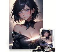 Puzzle per adulti da 1000 pezzi con la ragazza anime Sakura, ideale per stimolare la memoria e regalare momenti preziosi (38x26cm)