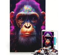 Puzzle per adulti da 1000 pezzi con la scimmia di Borderlands, gioco divertente e antistress, con pezzi a incastro di forma casuale 50x75cm